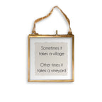 It Takes a Vineyard: Dishtowel
