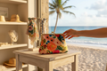 Kiki & Syds EVERYDAY Clutch-Joliet Rose in Cream