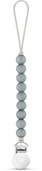 Lulababe Pacifier Clip: Sky Blue