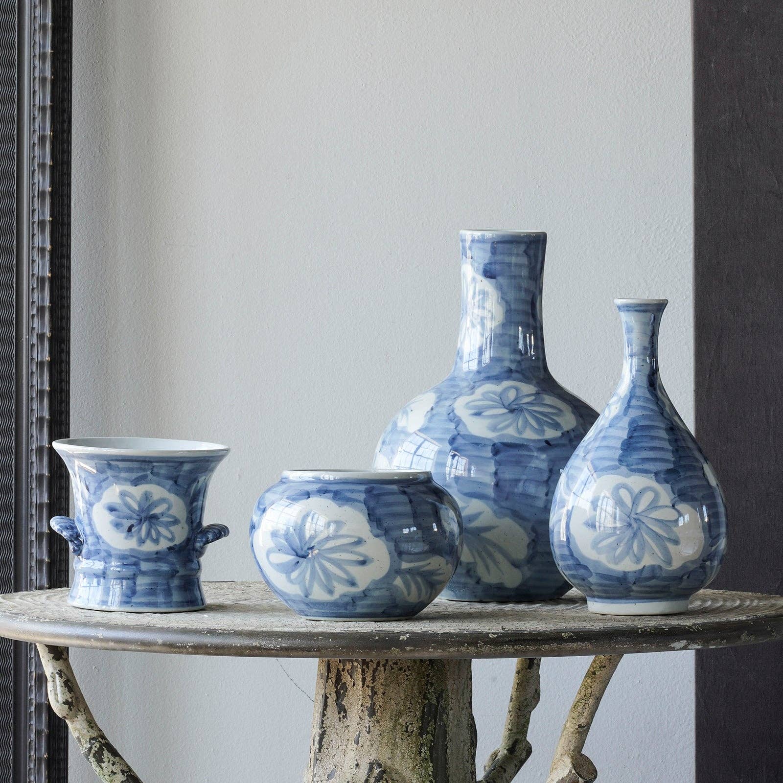 Jingdezhen Hand-Painted Porcelain Folk Pot