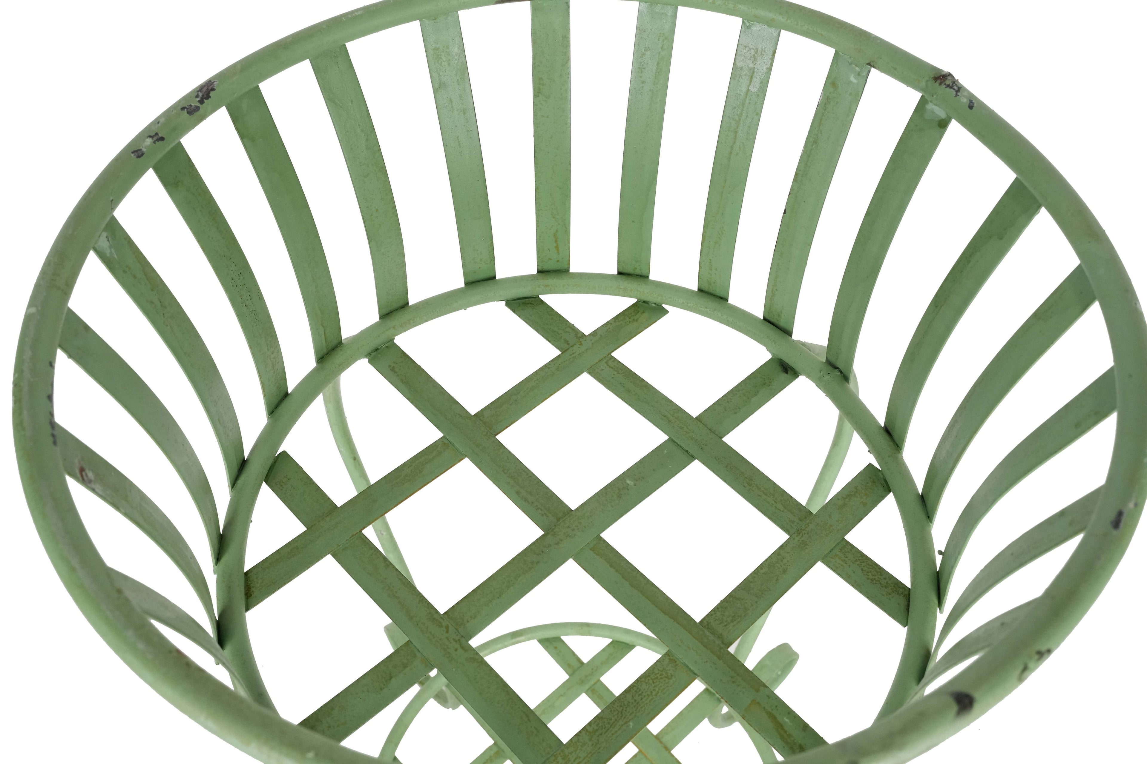 Garden Planter Basket-Farmhouse-21x32 inches-Green