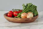Couscous Wood Serve Bowl, Natural