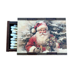 Matches • Christmas Santa Wooden Matchboxes • Home Decor