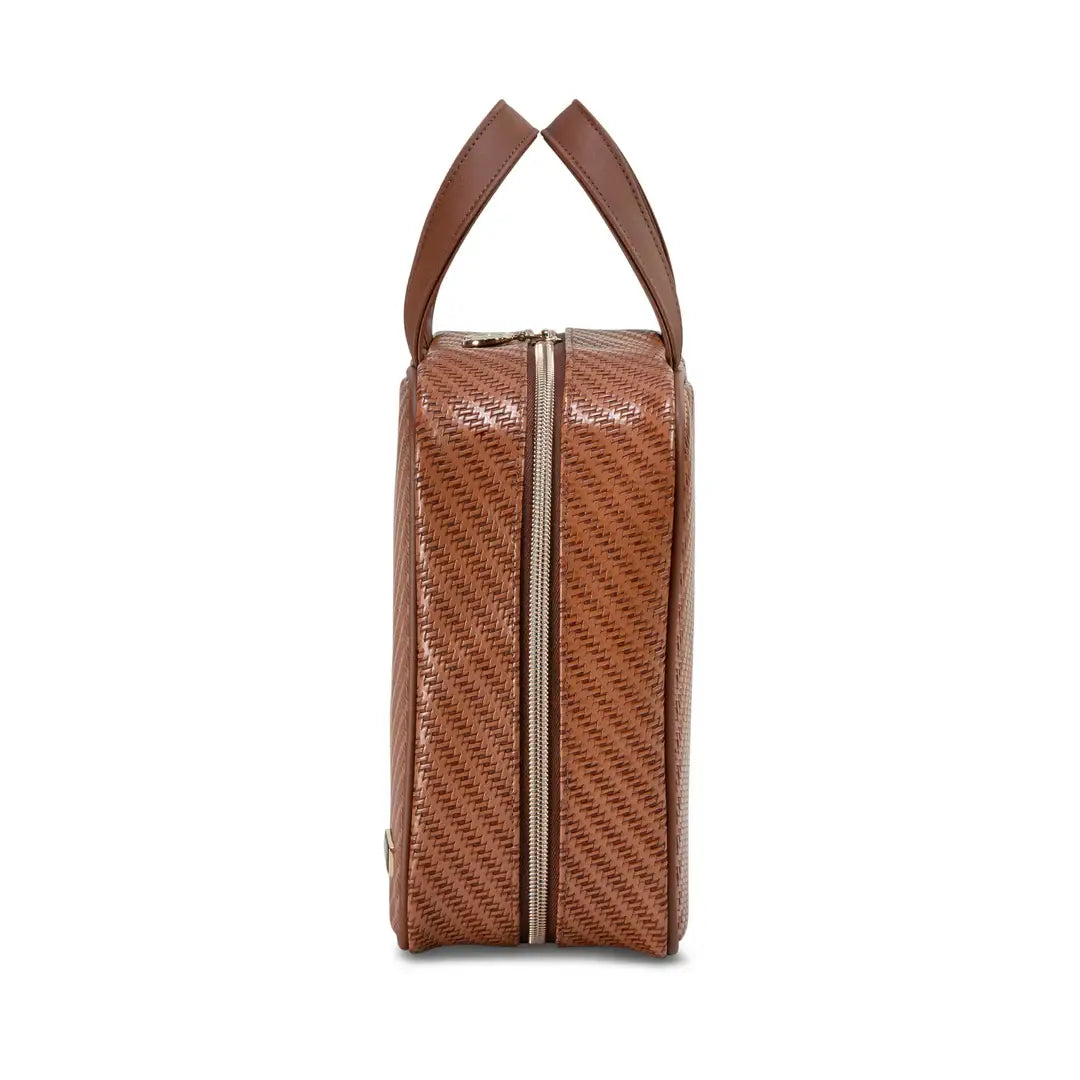 Rosewood Cognac Martha Large Briefcase