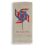 Pinwheel with Location: Dishtowel