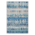 Paint Chip Machine Washable Rug | Blue: 2' x 3'