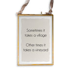 It Takes a Vineyard: Dishtowel