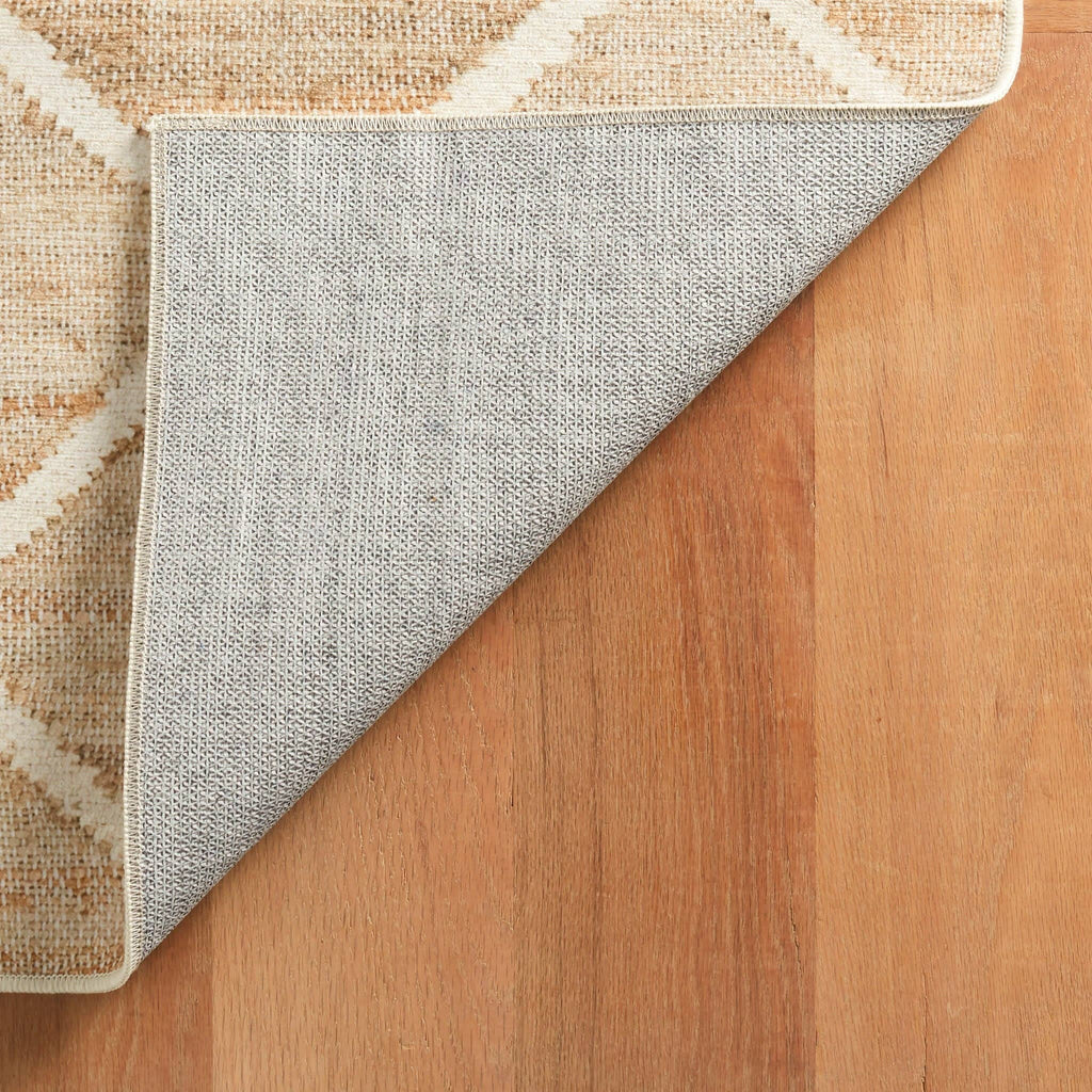 Kali Machine Washable Rug | Natural: 2' 6" x 8'