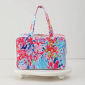 Waterproof Cosmetic Case PVC Make up Bag Petal Splash