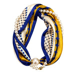 Luxe Pearl Scarf Necklace: AI