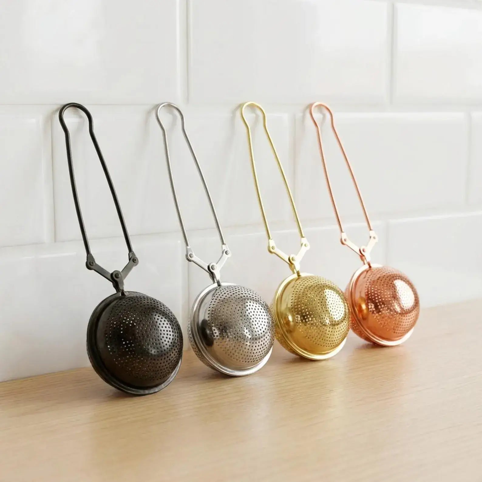 Stainless Steel Tea Strainer | Earth Day Bestseller: Gold