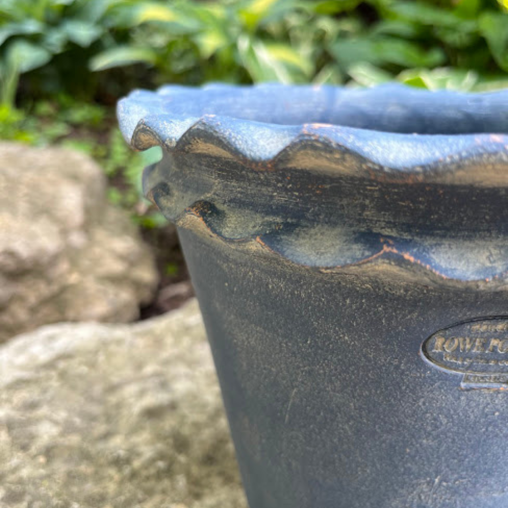 Galena Garden Pot White 10"