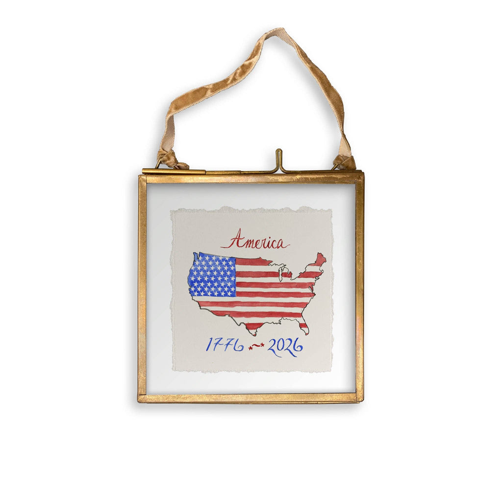 America the Beautiful: Dishtowel