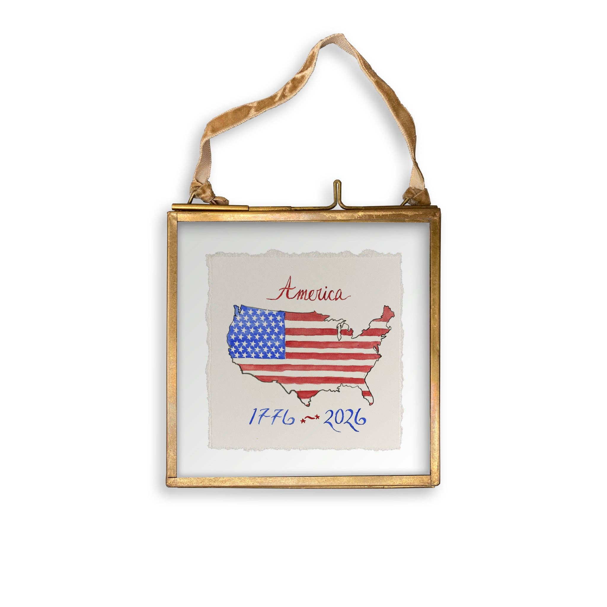 America the Beautiful: Dishtowel
