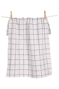 KAF Home Slubbed Lyon Farmhouse Kitchen Towel - 20" x 30": Blue