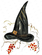 Witch Hat Kitchen Towel
