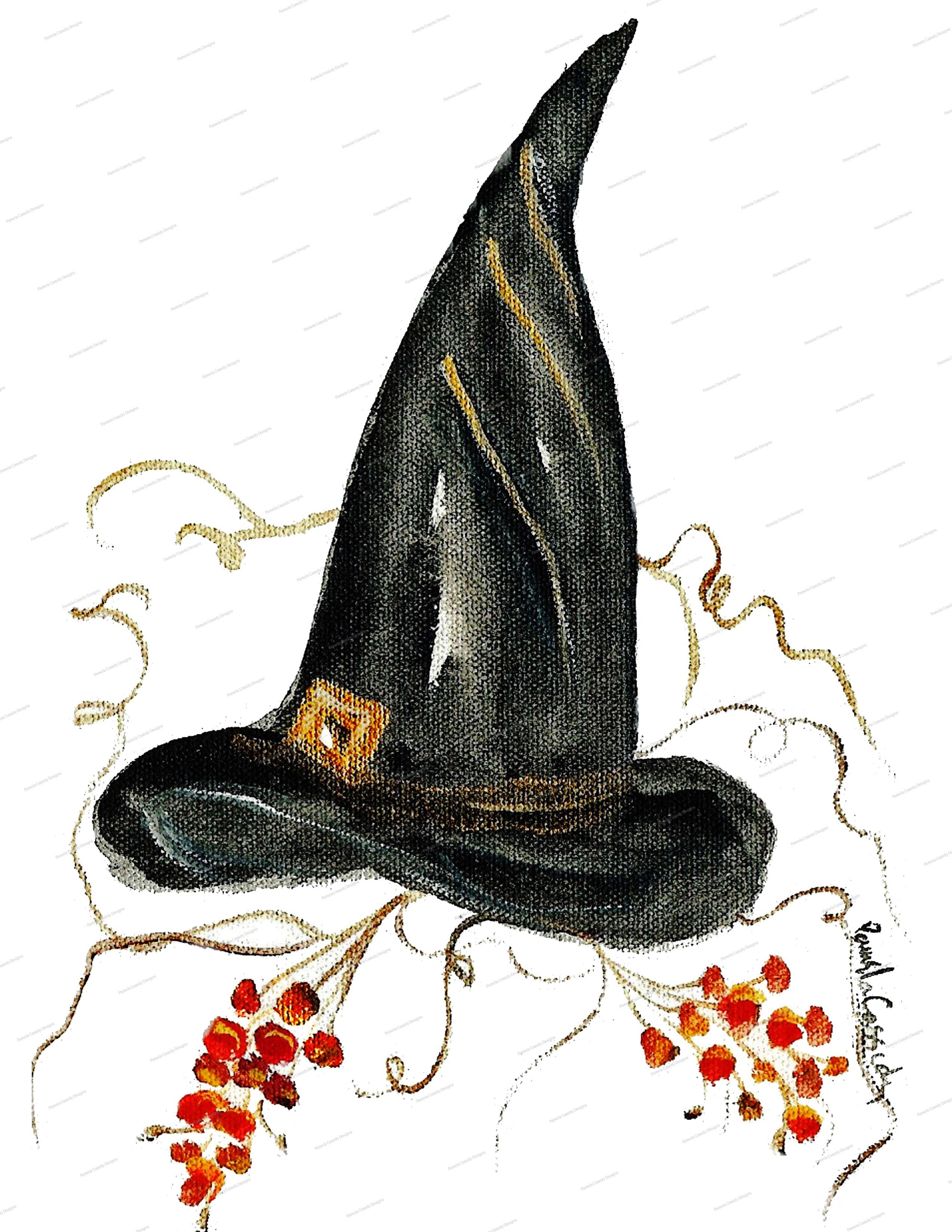 Witch Hat Kitchen Towel