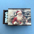 Matches • Christmas Santa Wooden Matchboxes • Home Decor