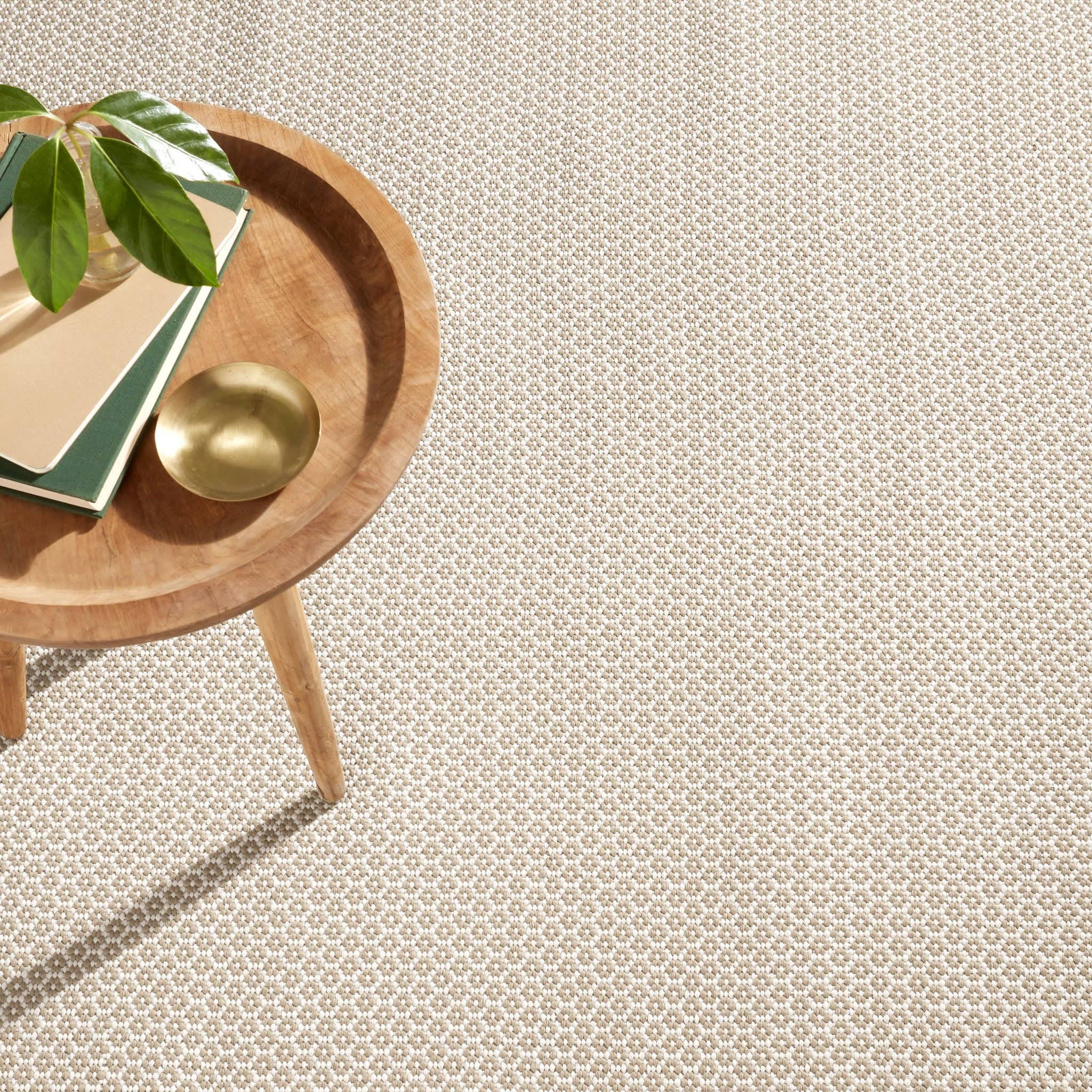Finn Handwoven Indoor/Outdoor Rug | Khaki: 2' x 3'