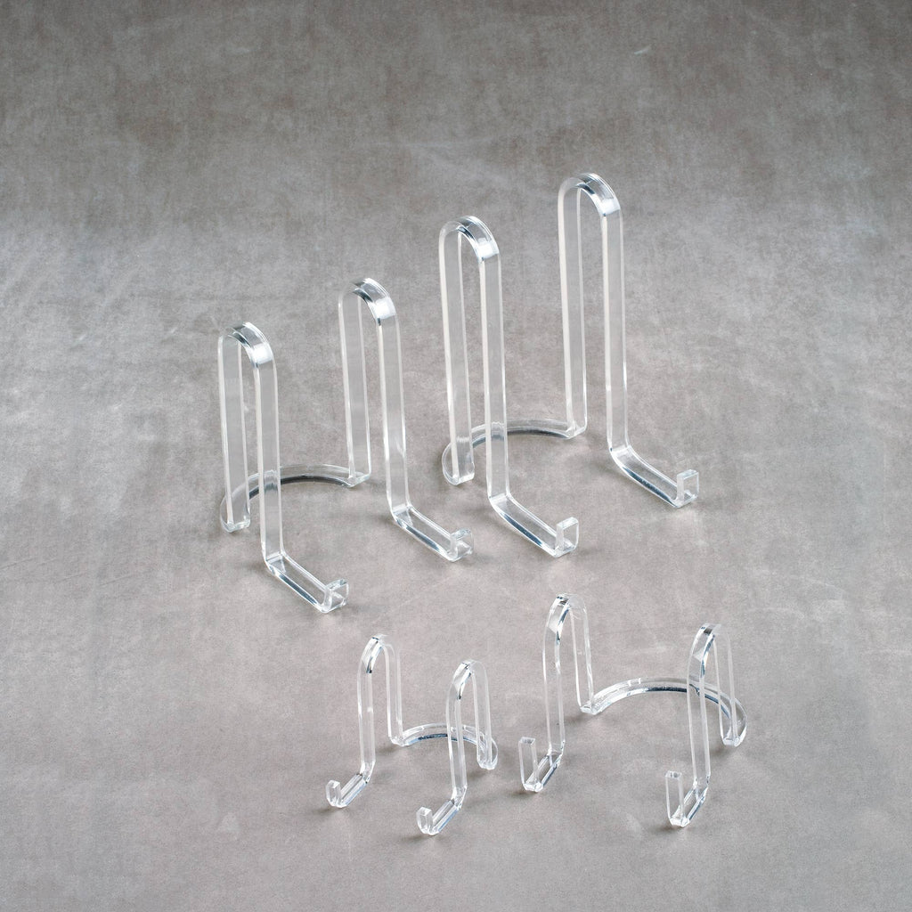 Acrylic Plate Stands: 6"