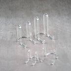 Acrylic Plate Stands: 6"