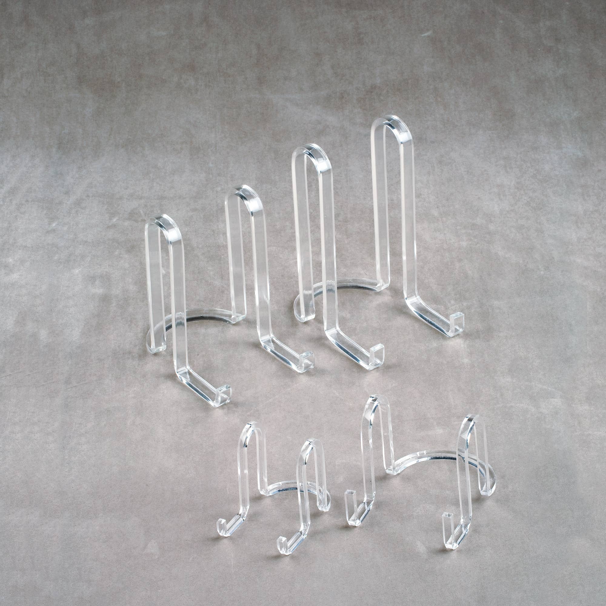 Acrylic Plate Stands: 6"