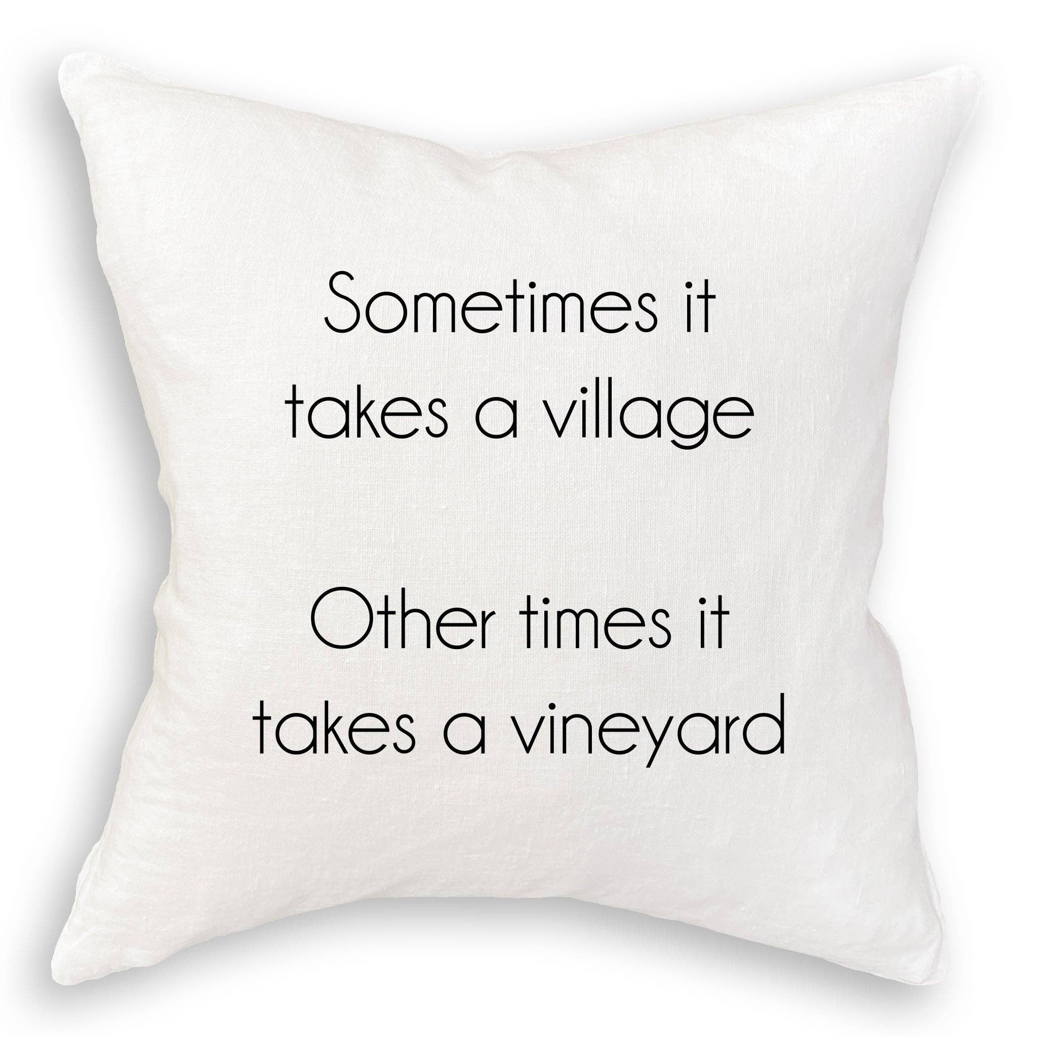 It Takes a Vineyard: Dishtowel