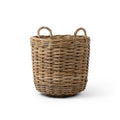 Rattan Round Basket: Medium - 15" H