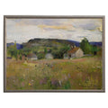 Painting of flower field: Beaded Black Frame 1315-65 / 20" X 16"