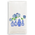 Hydrangea Vase Grouping: Dishtowel
