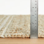 Arbor Handwoven Jute Rug | Ivory: 2' x 3'