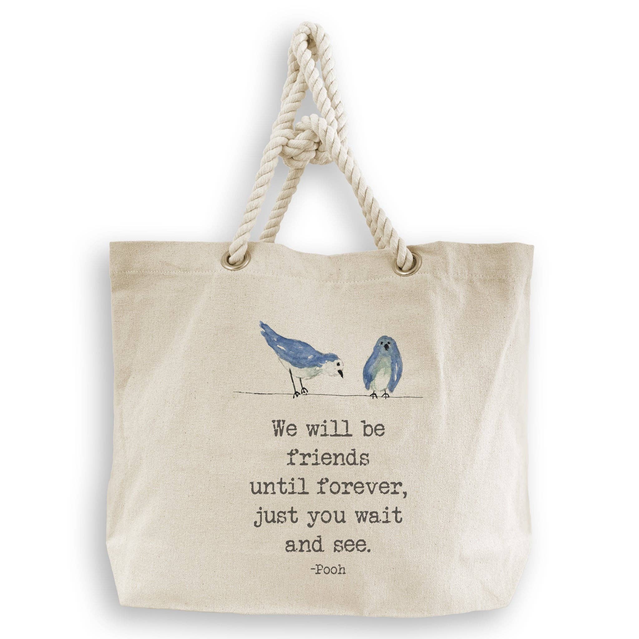 We Will Be Friends with Birds: Dishtowel