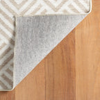 Cleo Machine Washable Rug | Cement: 4' x 6'