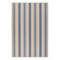 Nimes Ticking Machine Washable Rug | Neutral: 2' x 3'
