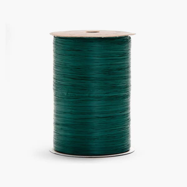 Matte Raffia Ribbon: Hunter Matte / 1 Pack / 500 yards