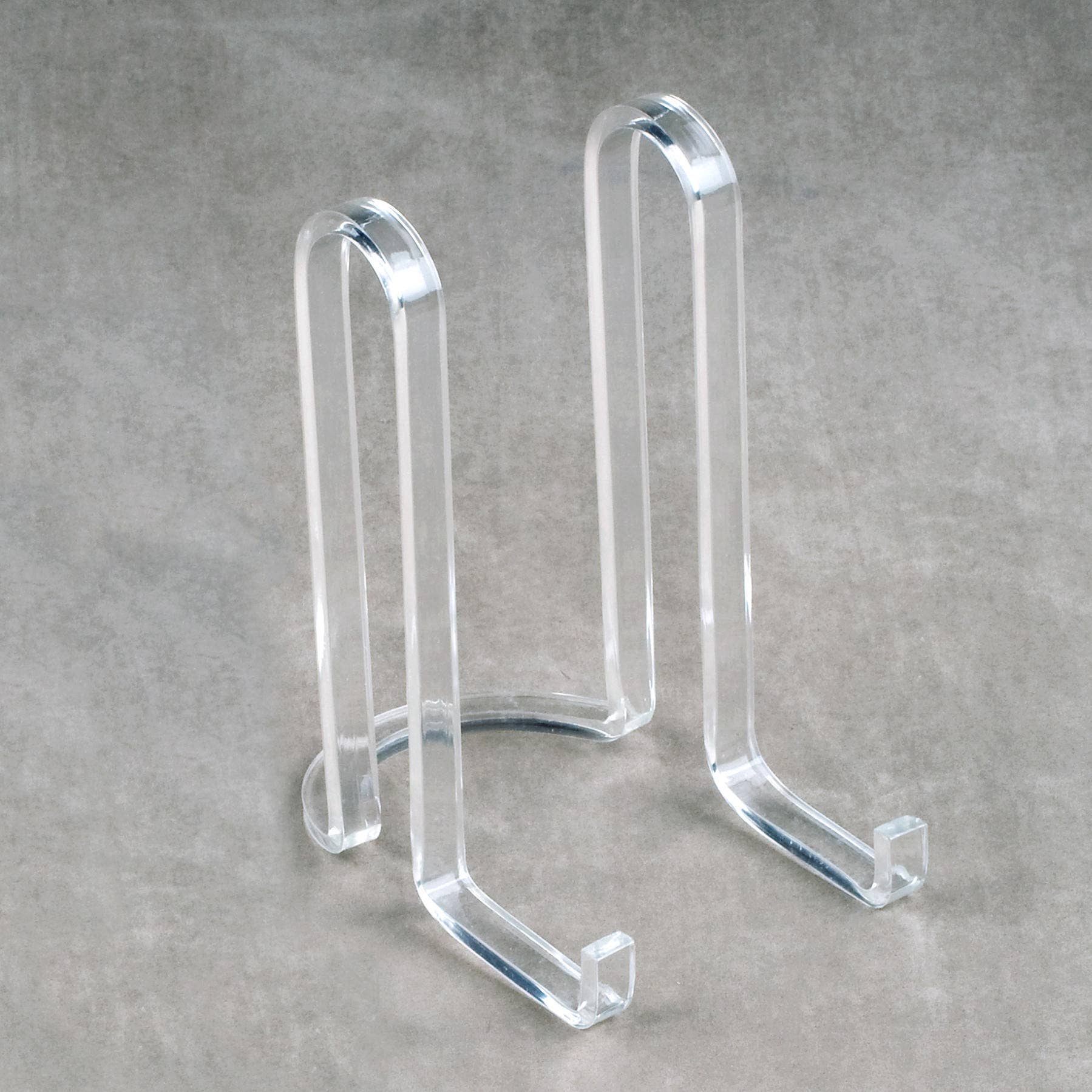 Acrylic Plate Stands: 6"