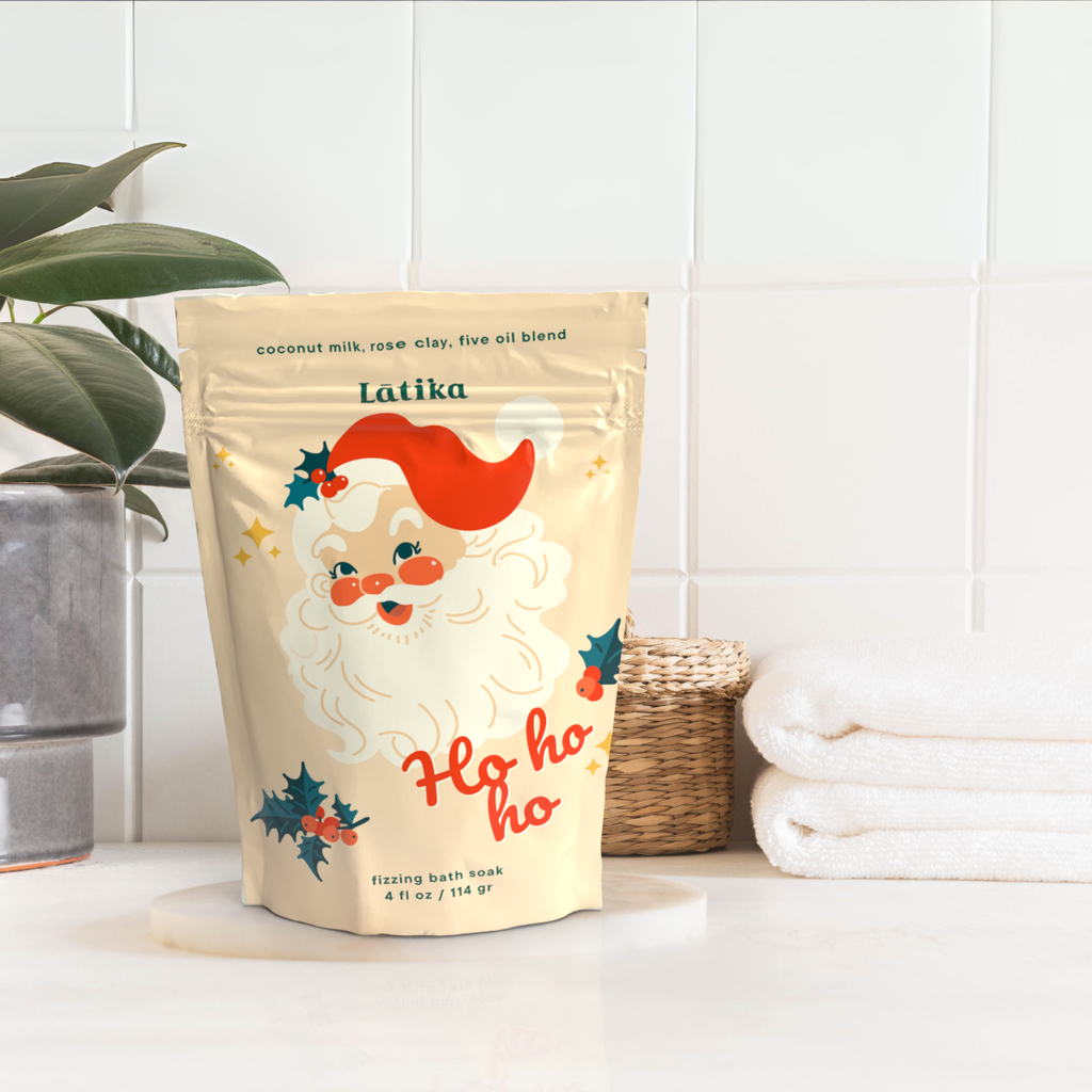 Santa Fizzing Bath Salt – Peppermint Holiday Treat 🎅🏻