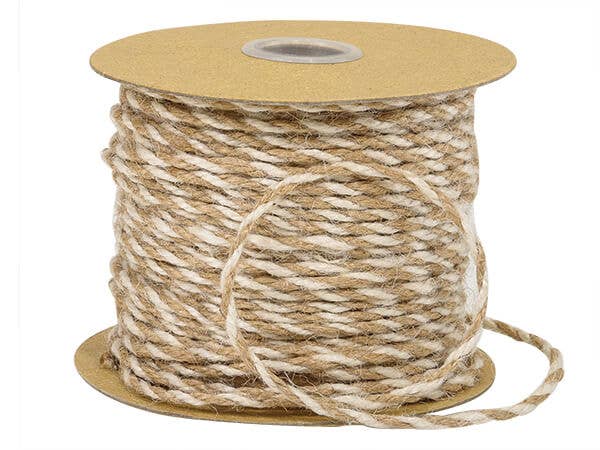 Jute Twine Ribbon: Black / 1 Pack