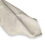 Knotted Edge Natural Cotton Napkin White Trim