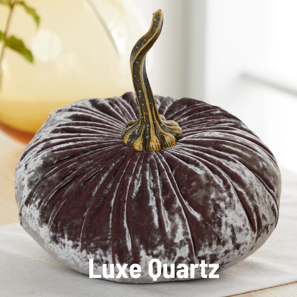 Pumpkin Extra Large Velvet, Ivory
