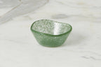 Glass Dipping Bowls, Set of 4, Spruce Green