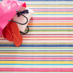 Summer Stripe Handwoven Indoor/Outdoor Rug | Multi: 2' x 3'
