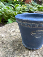 Long Tom Garden Pot Blue 6"