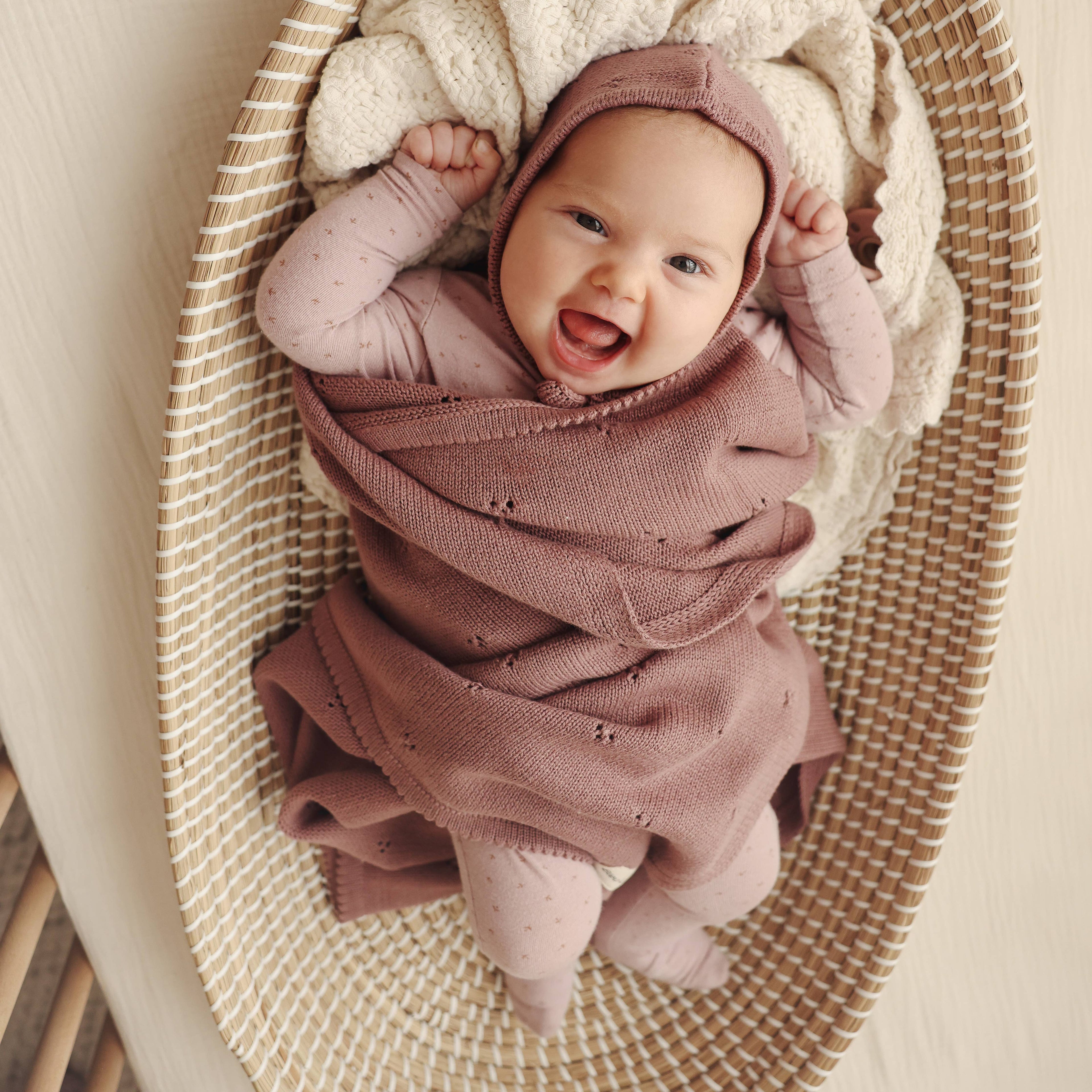 Baby Blanket: Ballet Slippers
