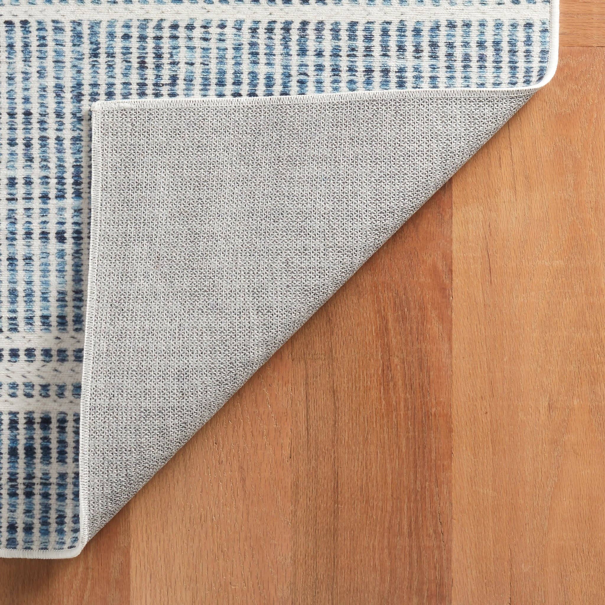 Malta Machine Washable Rug | Blue: 2' x 3'