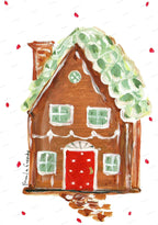 Gingerbread House Kitchen Towel