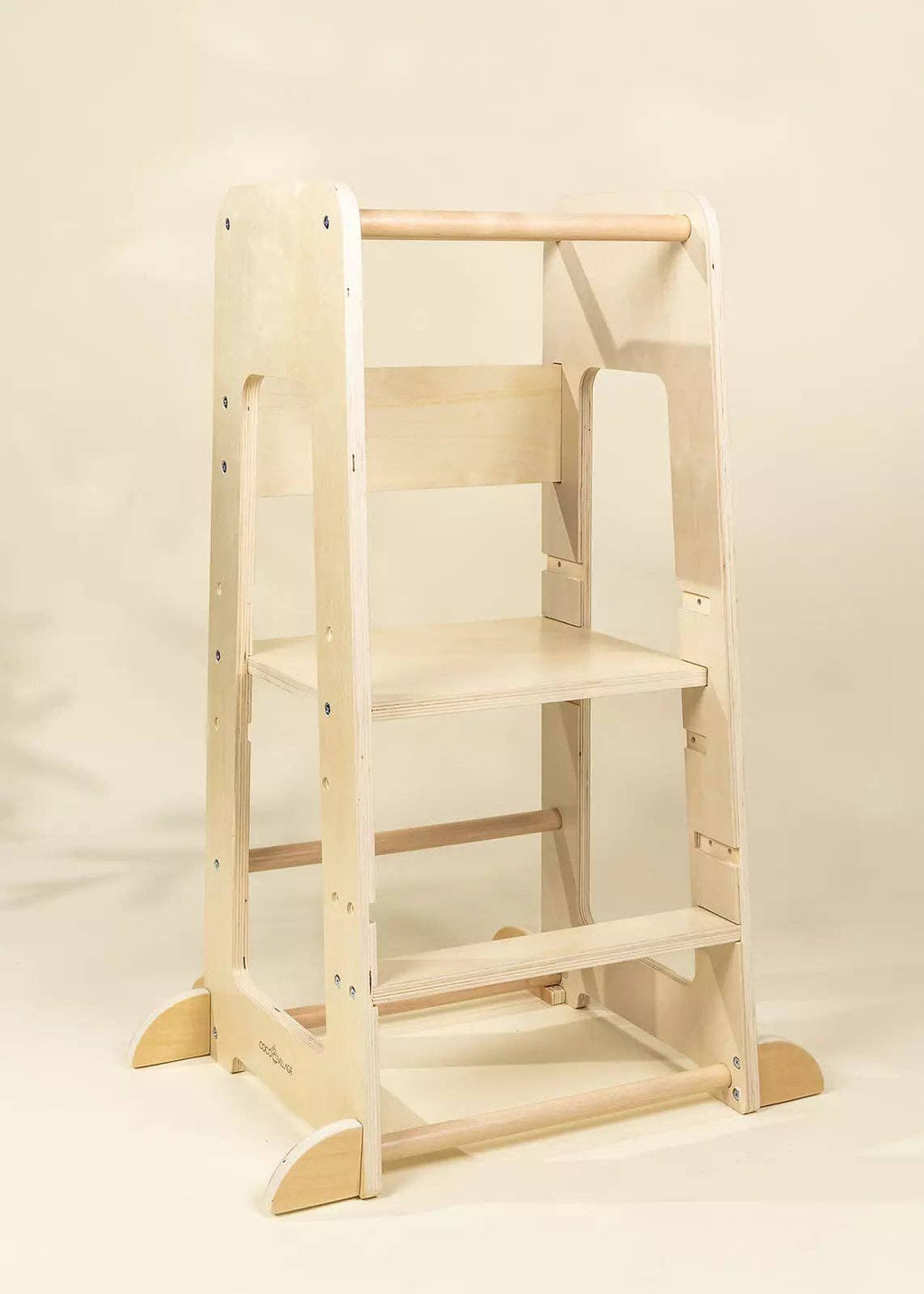 Educational Tower - Natural Wood
