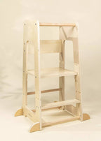 Educational Tower - Natural Wood