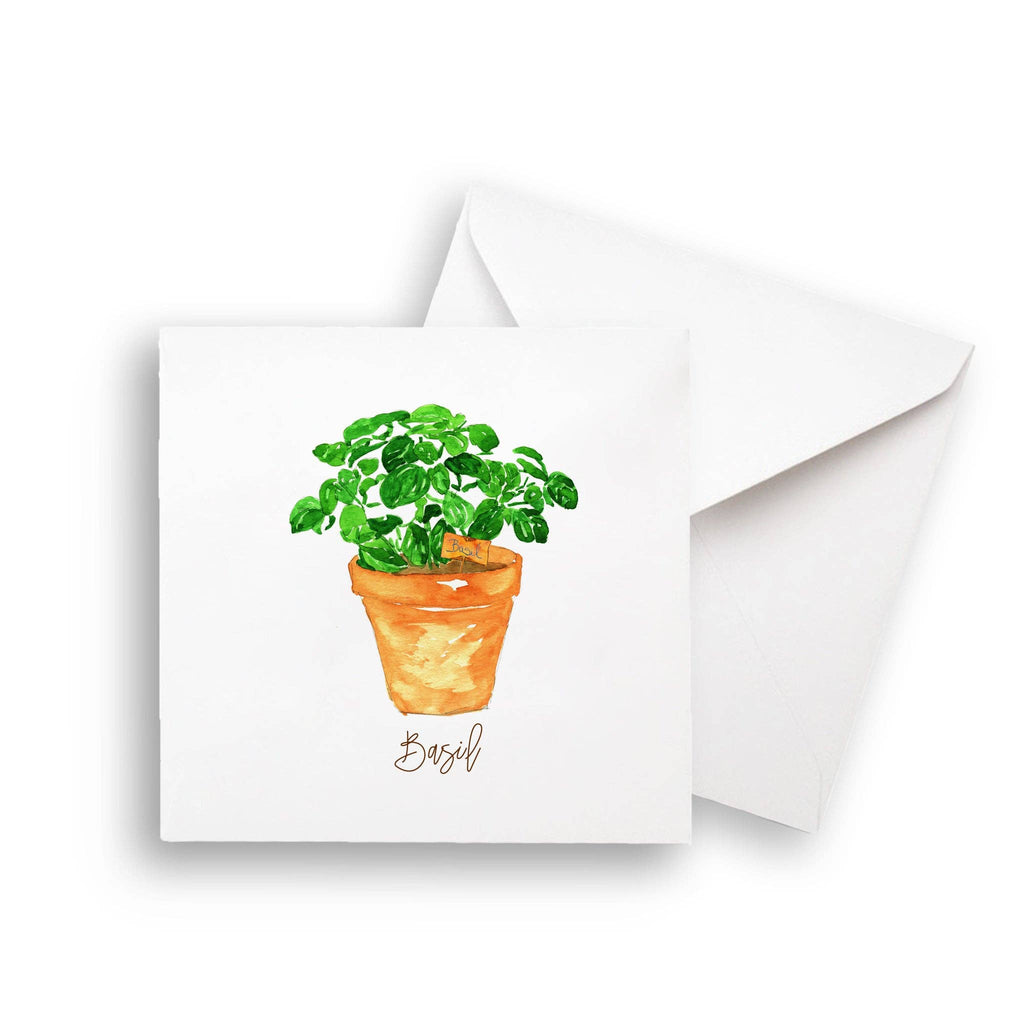 Basil: Keep Words / Dishtowel