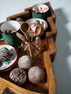 Large Christmas Tree Dough Bowl